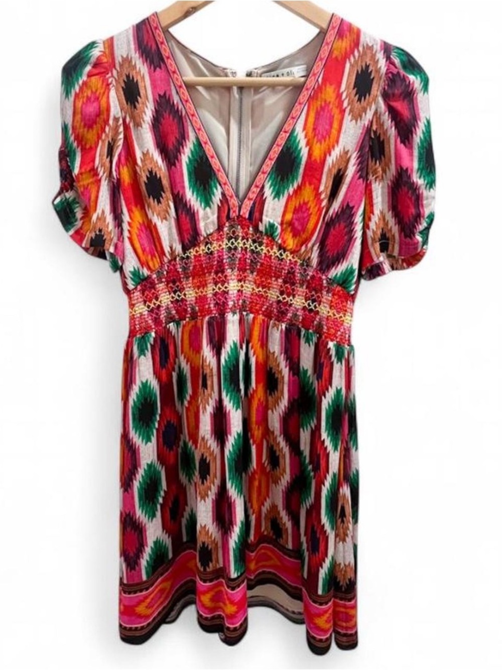 Alice + Olivia Tatiana Printed Mini Dress
Size 4